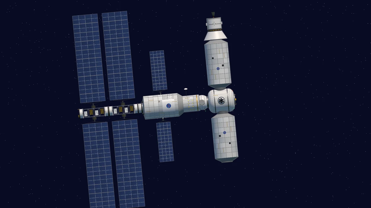 Space Colony: escena del juego